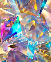 Prism Glass Rainbow Illumination