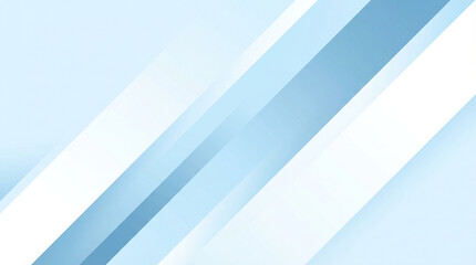 Abstract light blue and white diagonal stripes creating a modern geometric background.