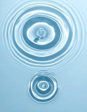 Water Drop Ripples Abstract Background