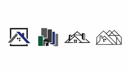 Real Estate Logo Collection - Modern and Minimalist Designs.