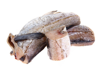 Obraz premium Cod isolated on a white background