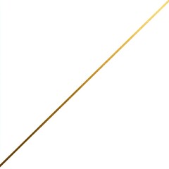 Diagonal golden line ascends from lower left on a clean white background