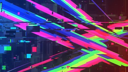 abstract background with colorful lines