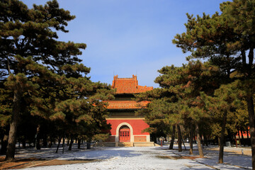 Obraz premium Chinese traditional style of architecture