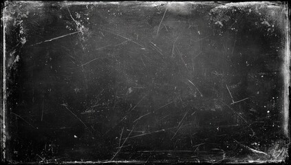 Distressed dark texture with scratches, dust, and worn edges