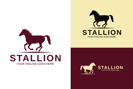 running stallion horse animal rodeo sport speed silhouette
