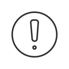 Basic interface line editable stroke icon. Vector illustration