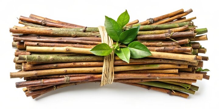 bundle of sticks tied together