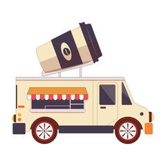 Food Truck Illustration