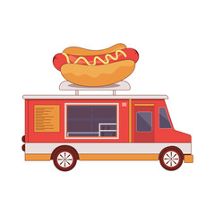 Food Truck Illustration