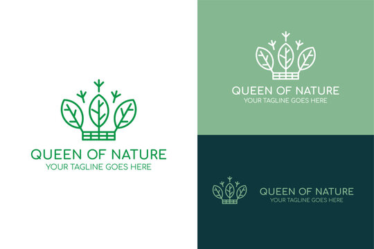 queen of nature crown beauty romantic  for salon spa and fashion
