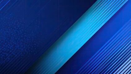 Abstract blue diagonal stripes with gradient and speckled pattern background