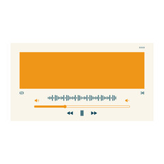 Music Player UI Element