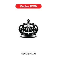 Obraz premium Vector icon of a royal crown standing proudly with a majestic and elegant design