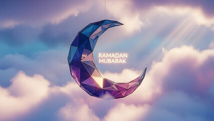 Blurry image of a parachute in a cloudy sky with text overlay