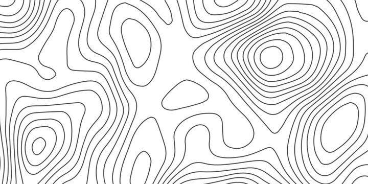 Seamless black and white abstract geometric pattern featuring vector wave lines and swirl textures for a decorative wallpaper backdrop design
