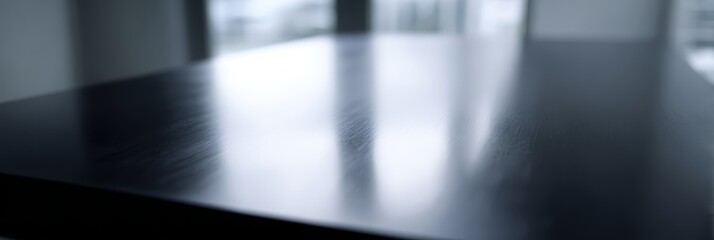 テーブルの上に映る光と影