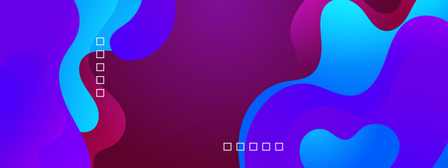 Fototapeta premium Suitable for digital designs, presentations, websites, and social media. Colorful, modern, and vibrant backdrop with dynamic geometric elements