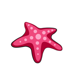 Sea animals with white background