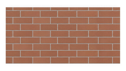 red brick wall with gray mortar