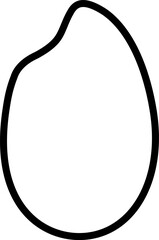 一粒のお米のアイコン