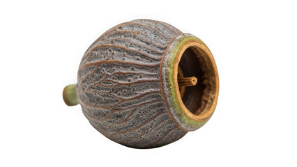 small ceramic tea infuser with green handle