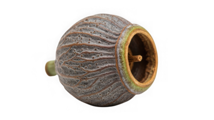 small ceramic tea infuser with green handle