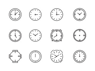 Clock timer measures every precious passing moment