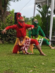Vibrant traditional dancers perform outdoors