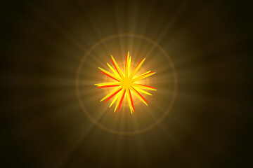 Naklejka premium ein stern für mama