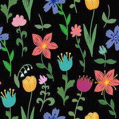 seamless floral pattern