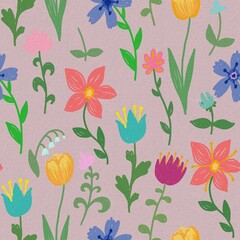 seamless floral pattern