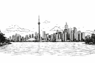 Obraz premium Toronto skyline