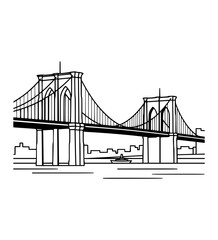 Fototapeta premium Brooklyn Bridge, NYC