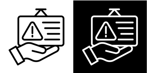 Problem Statement Iconset White Style Collection