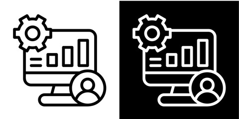 Accounting System Iconset White Style Collection