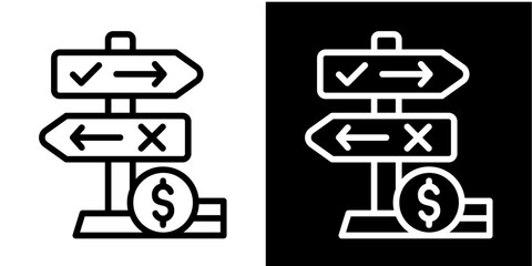 Decision Iconset White Style Collection