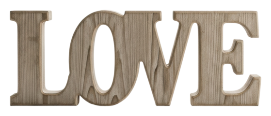 Celebrating love in wooden home creative environment isolated on transparent background