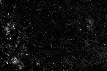 Dust and scratches design. Aged photo editor layer. Black grunge abstract background