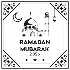 vector illustration of an ancient mosque