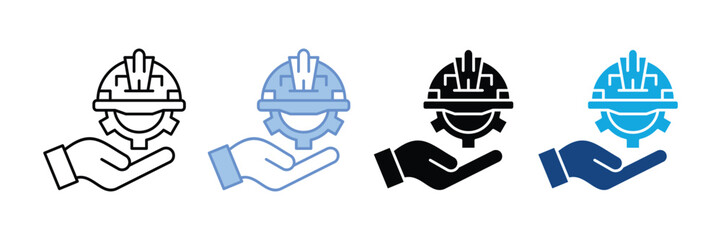 Safety Icon Set Multiple Style Collection