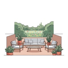 Luxury Outdoor Living Space