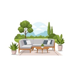 Modern Residential Terrace Design