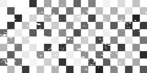 Black and white checkered seamless pattern. Endless background. Racing flag texture