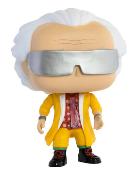 Dortmund - Deutschland 31. Dezember 2025 Funko Pop Figur Professor - Studio Aufnahme	