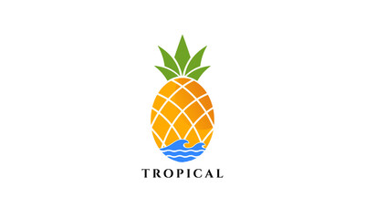 Creative Pineapple Logo Design