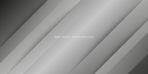 Abstract black and grey on light silver background modern design. Vector illustration EPS 10.