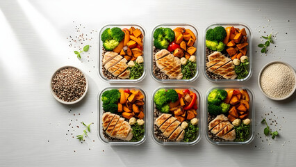 Healthy meal prep & &ldquo;food-as-lifestyle&rdquo; scenes