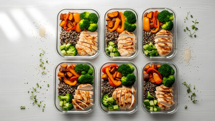 Healthy meal prep & &ldquo;food-as-lifestyle&rdquo; scenes