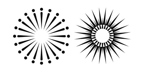 Fireworks, happy new year, festive fireworks display, a collection of black fireworks on White background,  Black fireworks explosion on white background 